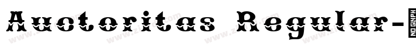 Auctoritas Regular字体转换